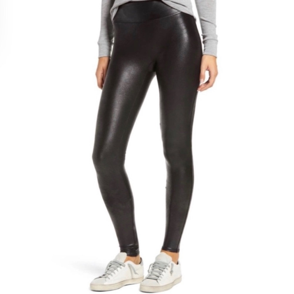 Spanx Faux Leather Leggings - Picture 2 of 6